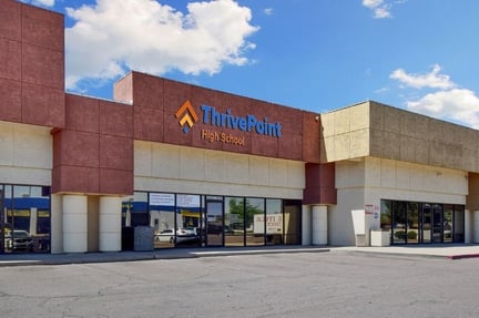The front of the building of the Union Hills campus