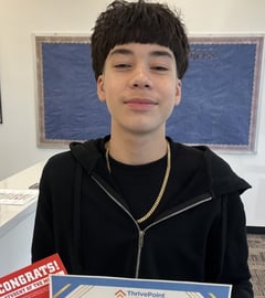 headshot of the student of the month for the metro campus